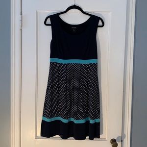 Blue Polka Dot Dress Enfocus Studios